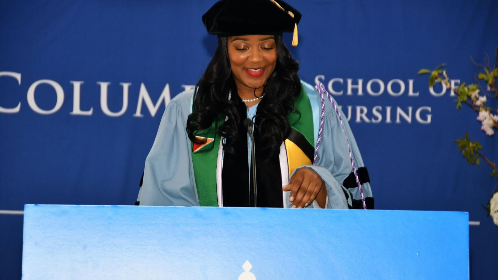 Student Speaker Nia Adimu-Ceja Josiah