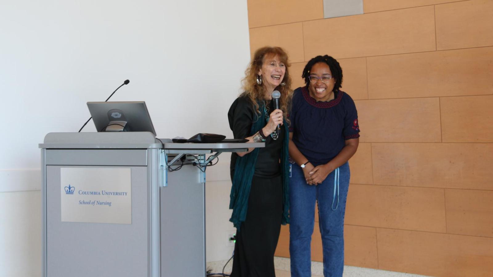 Students describe their placement experiences at the 2023 MDE Global Student Celebration