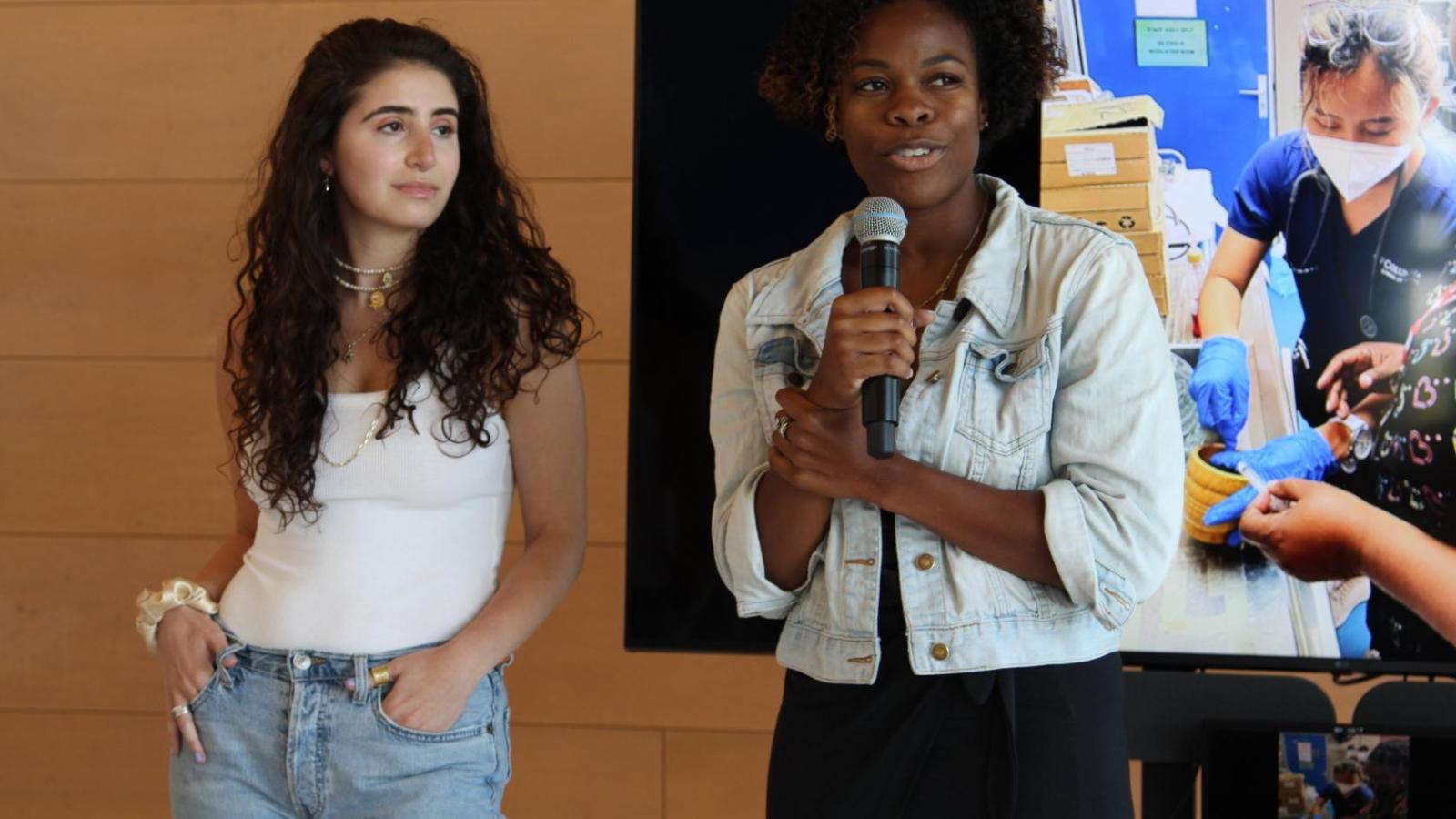 Students describe their placement experiences at the 2023 MDE Global Student Celebration