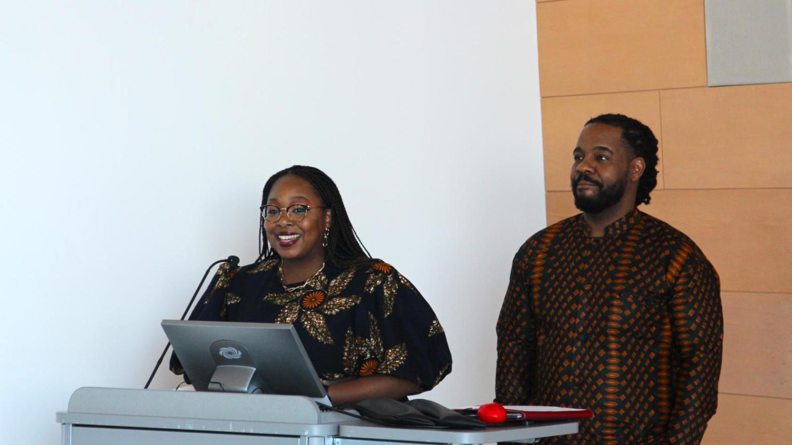 Speakers at Freedom House screening