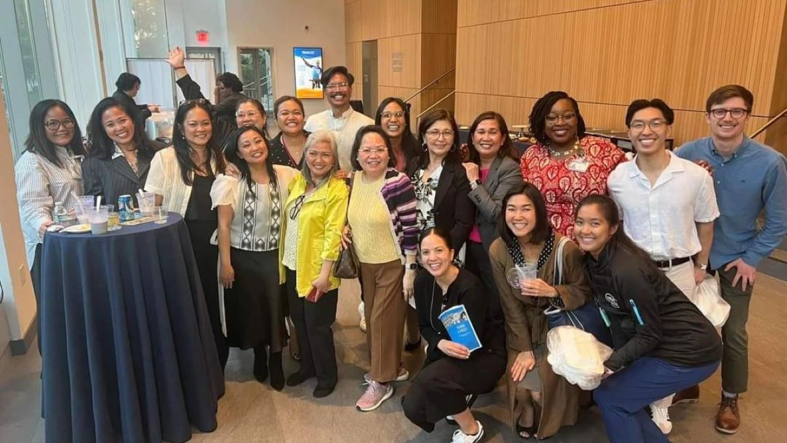 Group photo from Nurse Unseen film screening