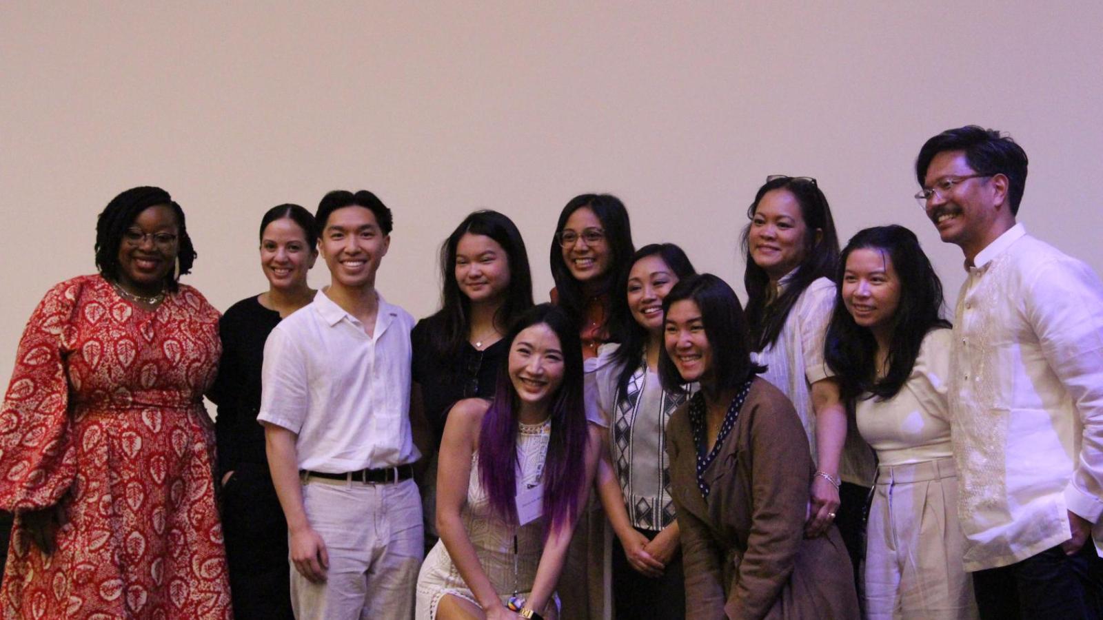 Group shot at Nurses Unseen film screening.