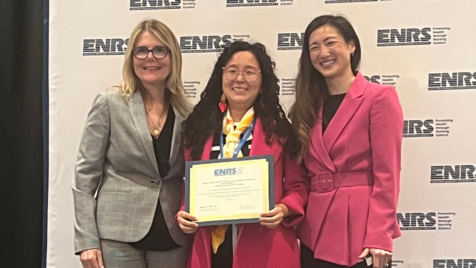 Columbia Nursing students at ENRS 2025