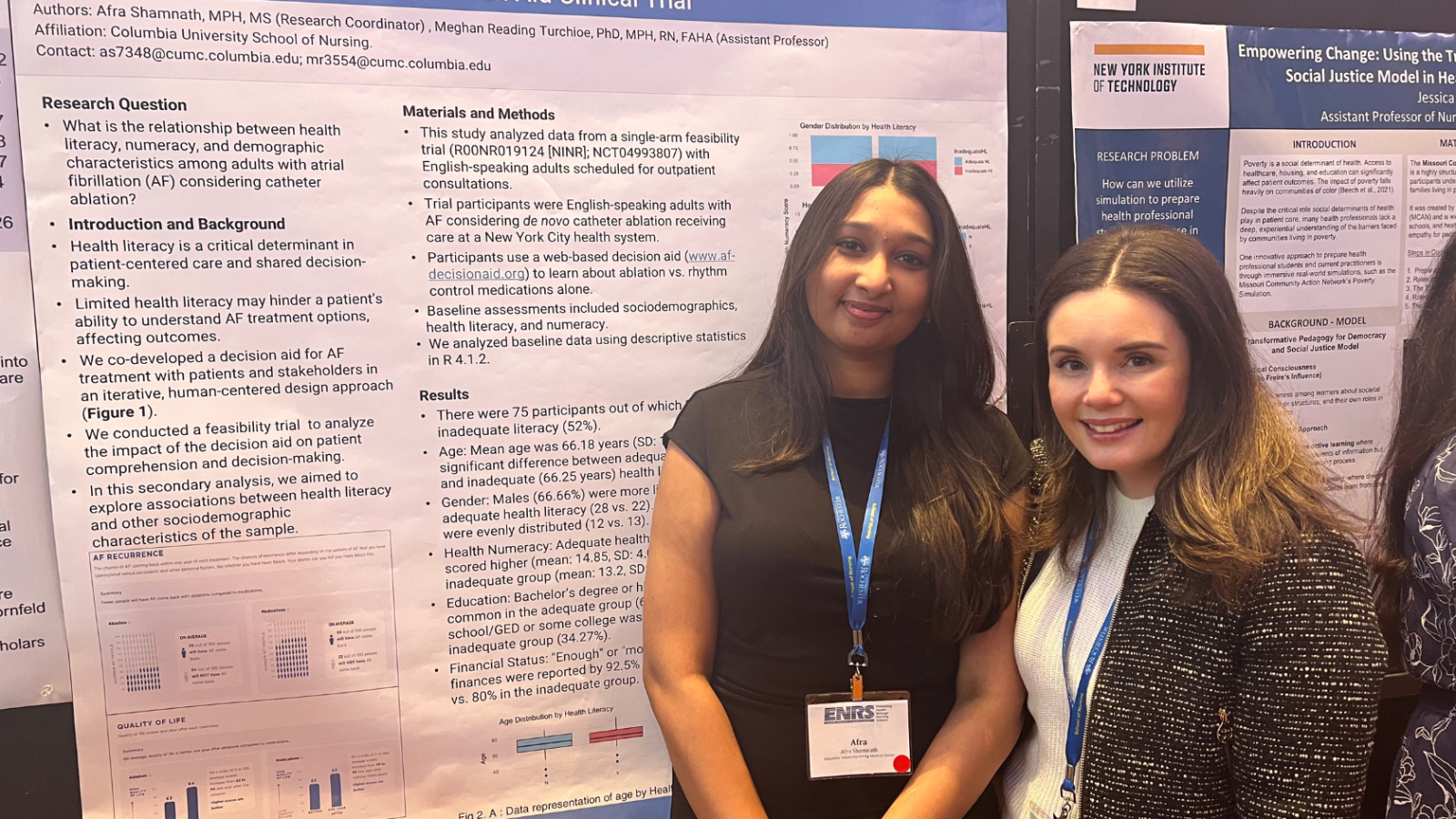 Columbia Nursing students and faculty at ENRS 2025