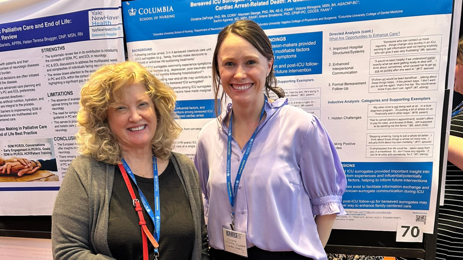 Columbia Nursing students and faculty at ENRS 2025