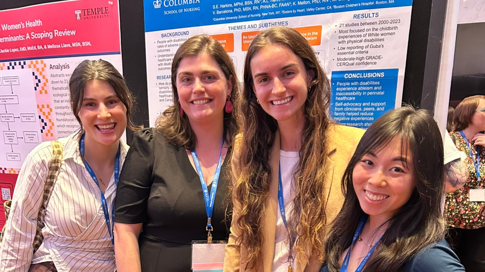 Columbia Nursing students and faculty at ENRS 2025