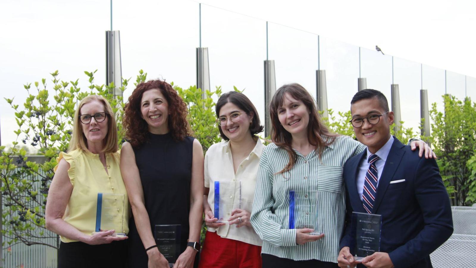 Awardees at Division of Nursing Practice 2025 event