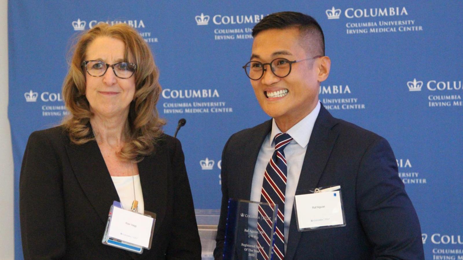 Presenter and awardee at Division of Nursing Practice 2025 event