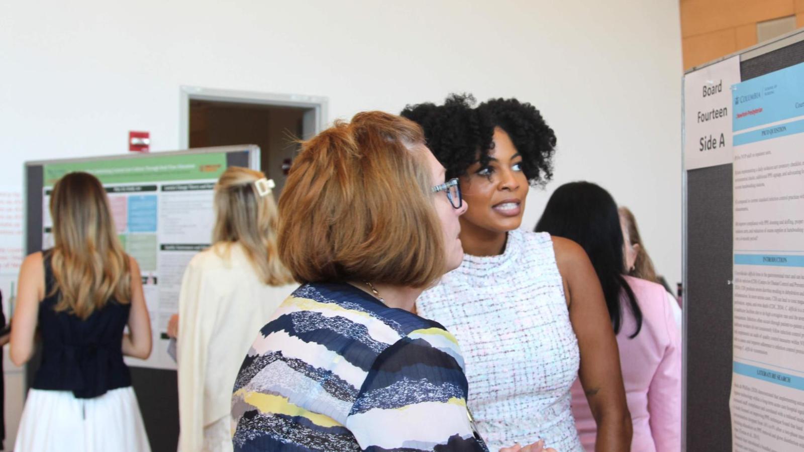 Students at 2025 QI Poster Session