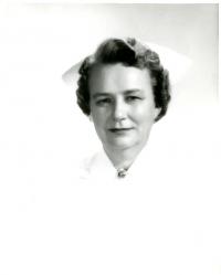 black & white headshot of Elizabeth Gill