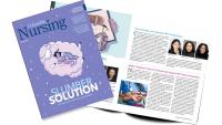Cover and inside pages of the Spring 2026 Columbia Nursing magazine