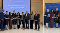 Two group photos from the 2026 Excellence Awards