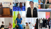 collage of event photos from Nurses Week