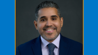 Headshot of Columbia Nursing associate professor Billy Caceres
