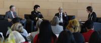 Image of Panel Gathering at Columbia Nursing