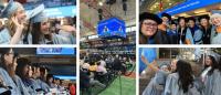 Photo collage of Columbia Nursing Graduates