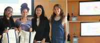 Three photos from the 2026 Healthy Messaging Competition