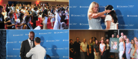 Collage of four photos from the 2026 Pinning Ceremony