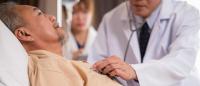 Chinese-speaking patient being seen by a doctor at the emergency department